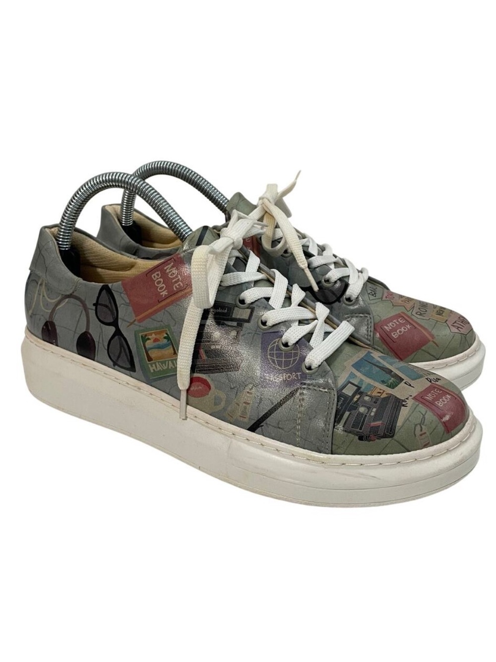 Women's DOGO Myra Sneaker Size 9 EU 40 Multicolor Vegan Leather Slip Resistant